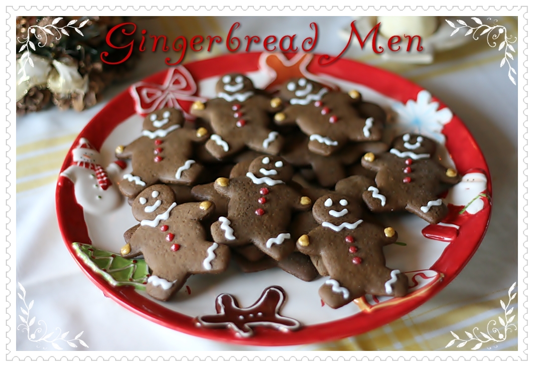 Dolci Americani Natalizi.Gingerbread Men Crumpets Co