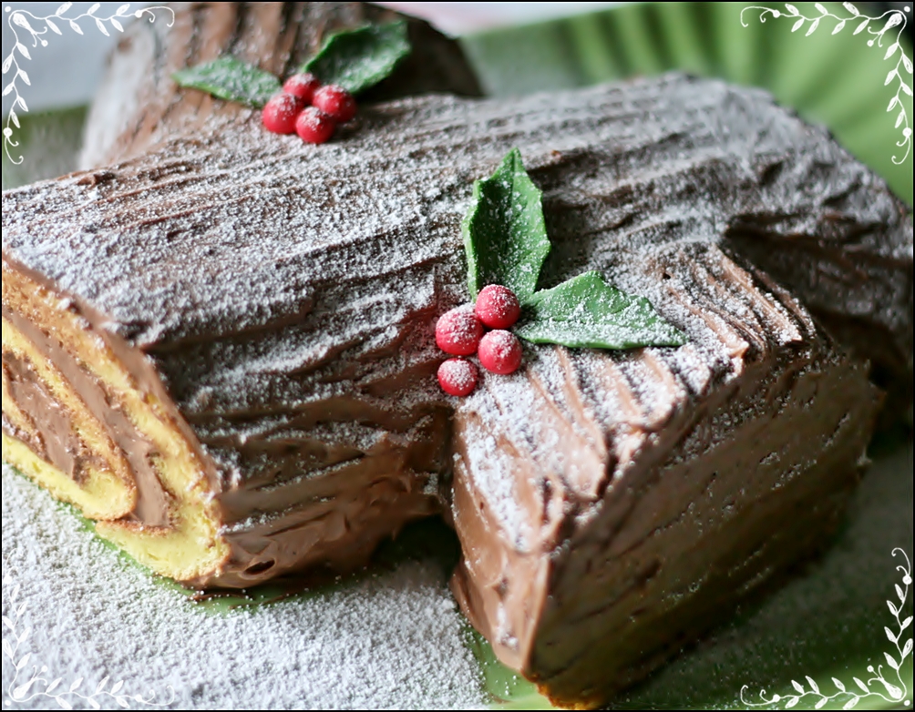 Tronchetto Di Natale Alla Nutella.Tronchetto Di Natale Buche De Noel Christmas Yule Log Crumpets Co